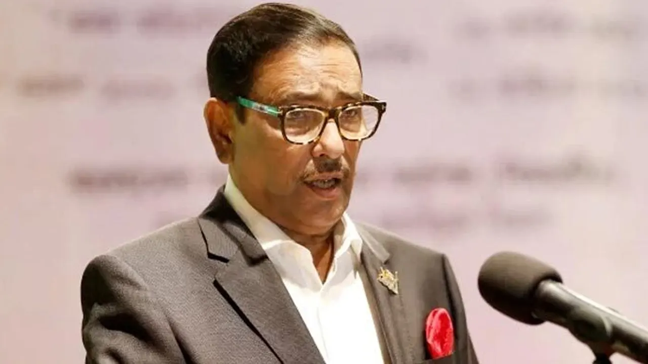 আওয়ামী লীগের সাধারণ সম্পাদক ওবায়দুল কাদের। পুরোনো ছবি