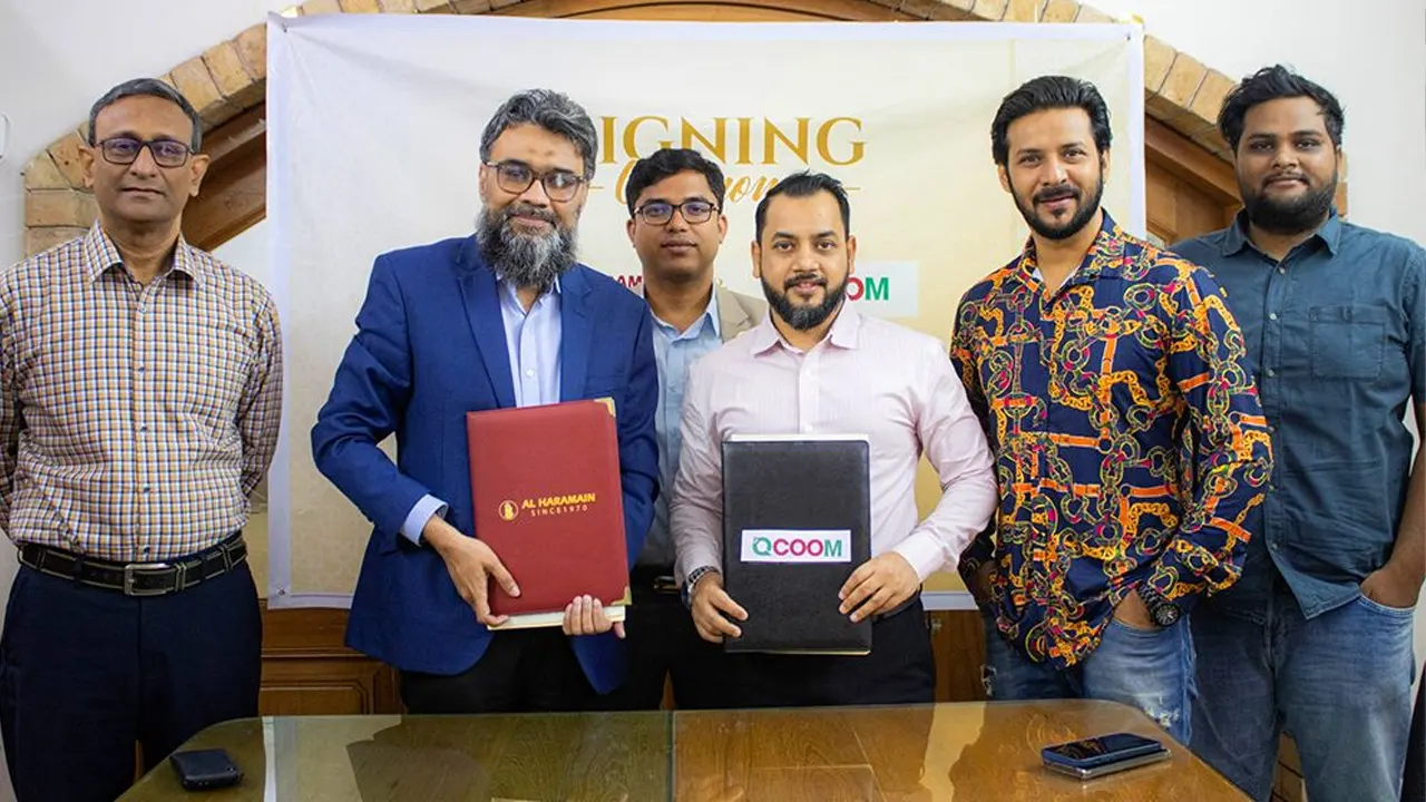 আল হারামাইন পারফিউমসের এক্সক্লুসিভ পার্টনার হলো কিউকম। ছবি : সংগৃহীত