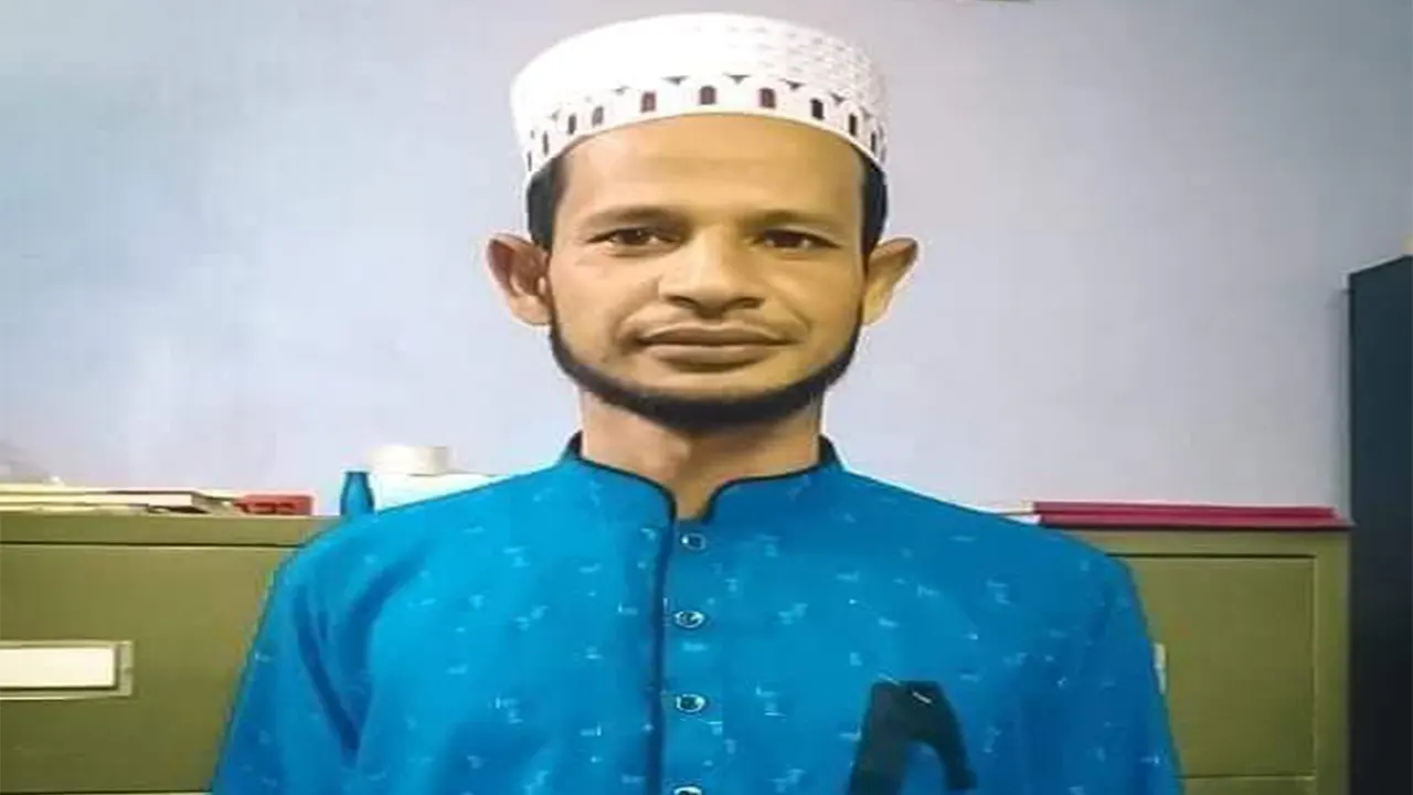 সড়ক দুর্ঘটনায় নিহত আলাউদ্দিন। ছবি : কালবেলা