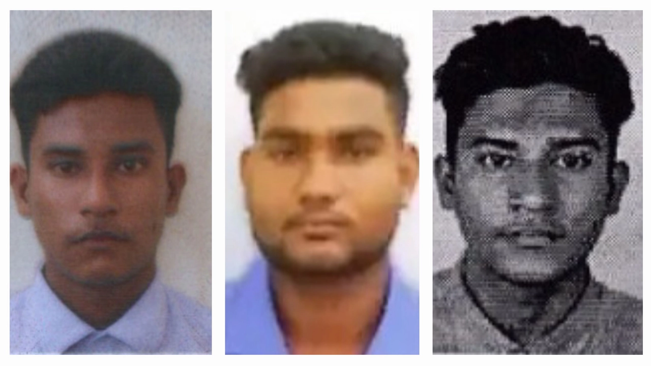 মালয়েশিয়ায় আটক তিন বাংলাদেশির ছবি। ছবি: কালবেলা