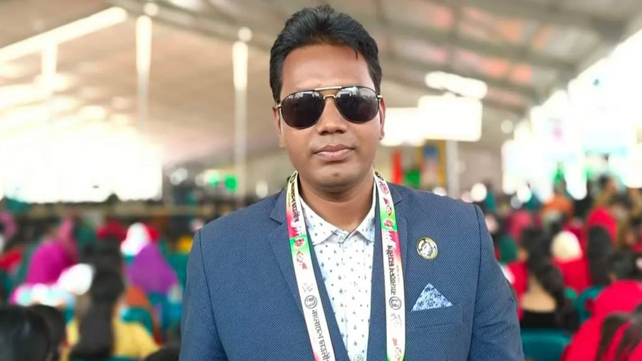 ছাত্রলীগ নেতা রেজাউল করিম সরদার (রেজা)। ছবি : কালবেলা