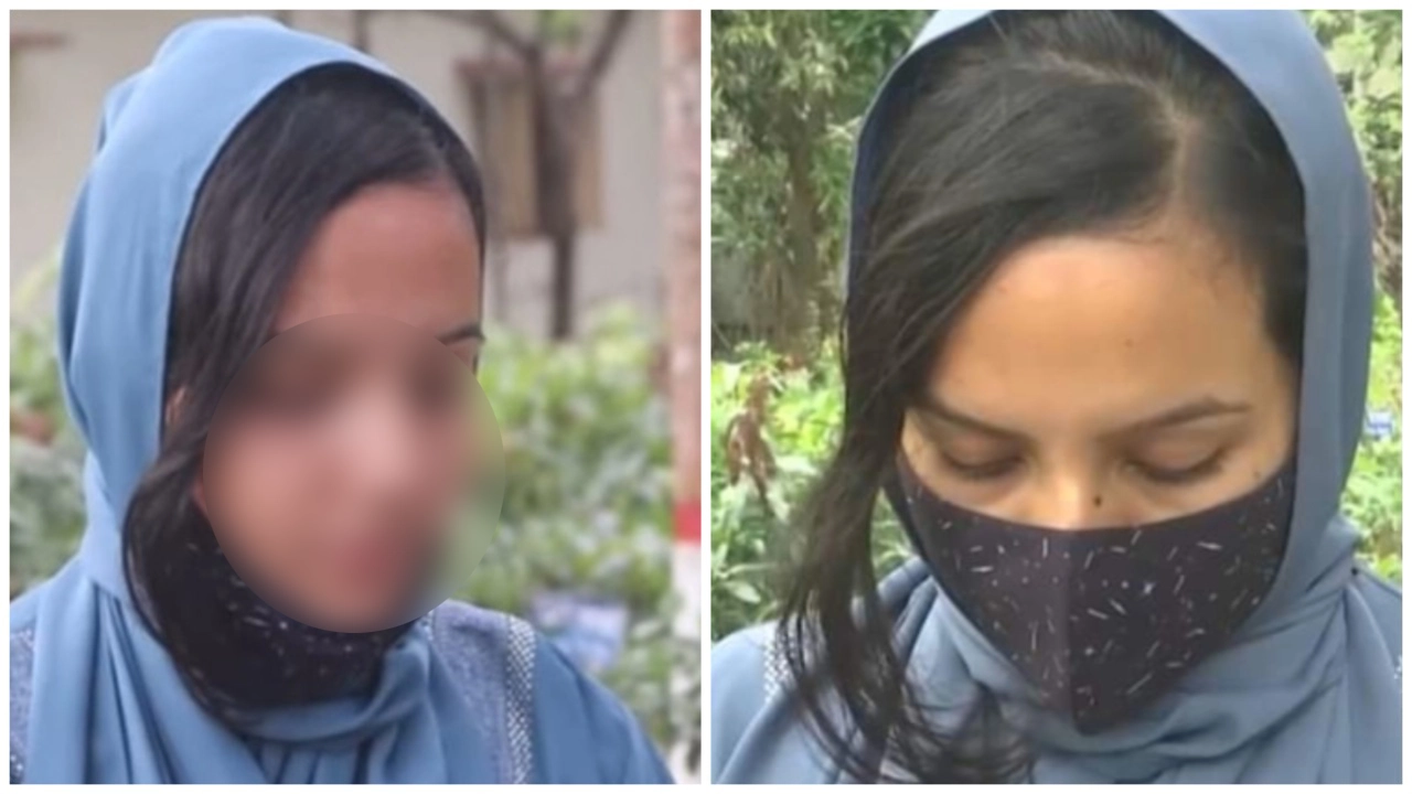 প্রেমিকের সঙ্গে পালানো সেই গৃহবধূ। ছবি : সংগৃহীত