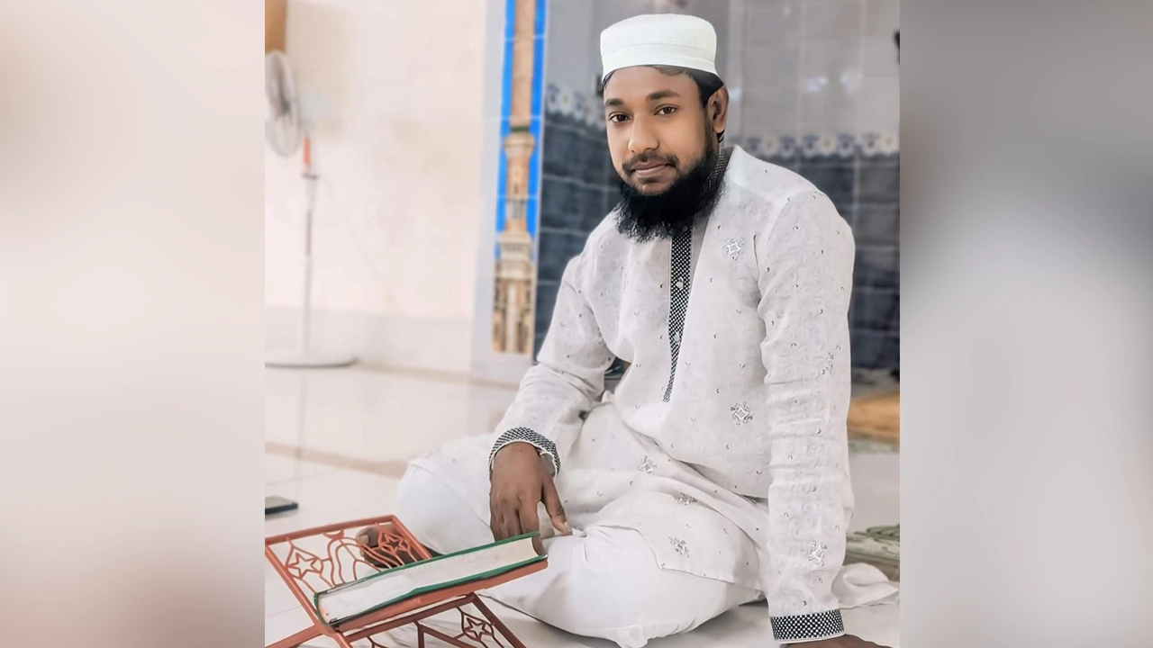 ছাত্রলীগ নেতা হাফেজ নূর কামাল। ছবি : কালবেলা