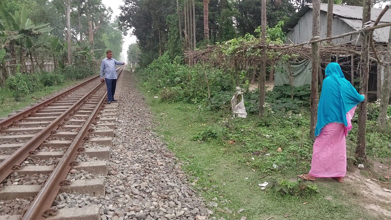 দুর্ঘটনার স্থান। ছবি : কালবেলা