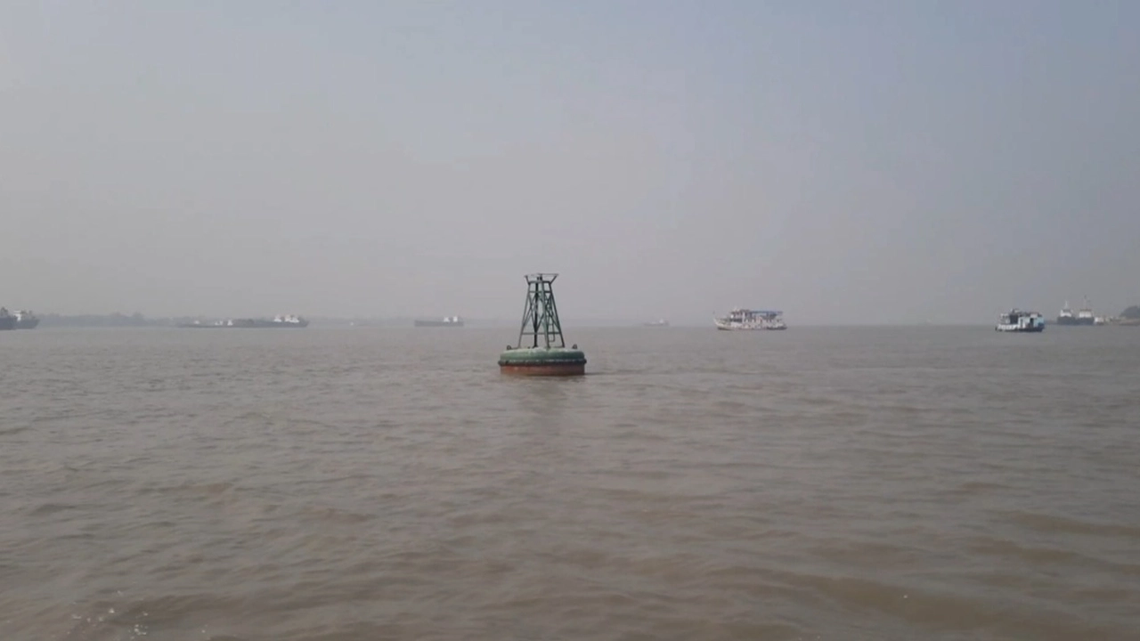 মোংলা ও পশুর নদীর মোহনা। ছবি : কালবেলা