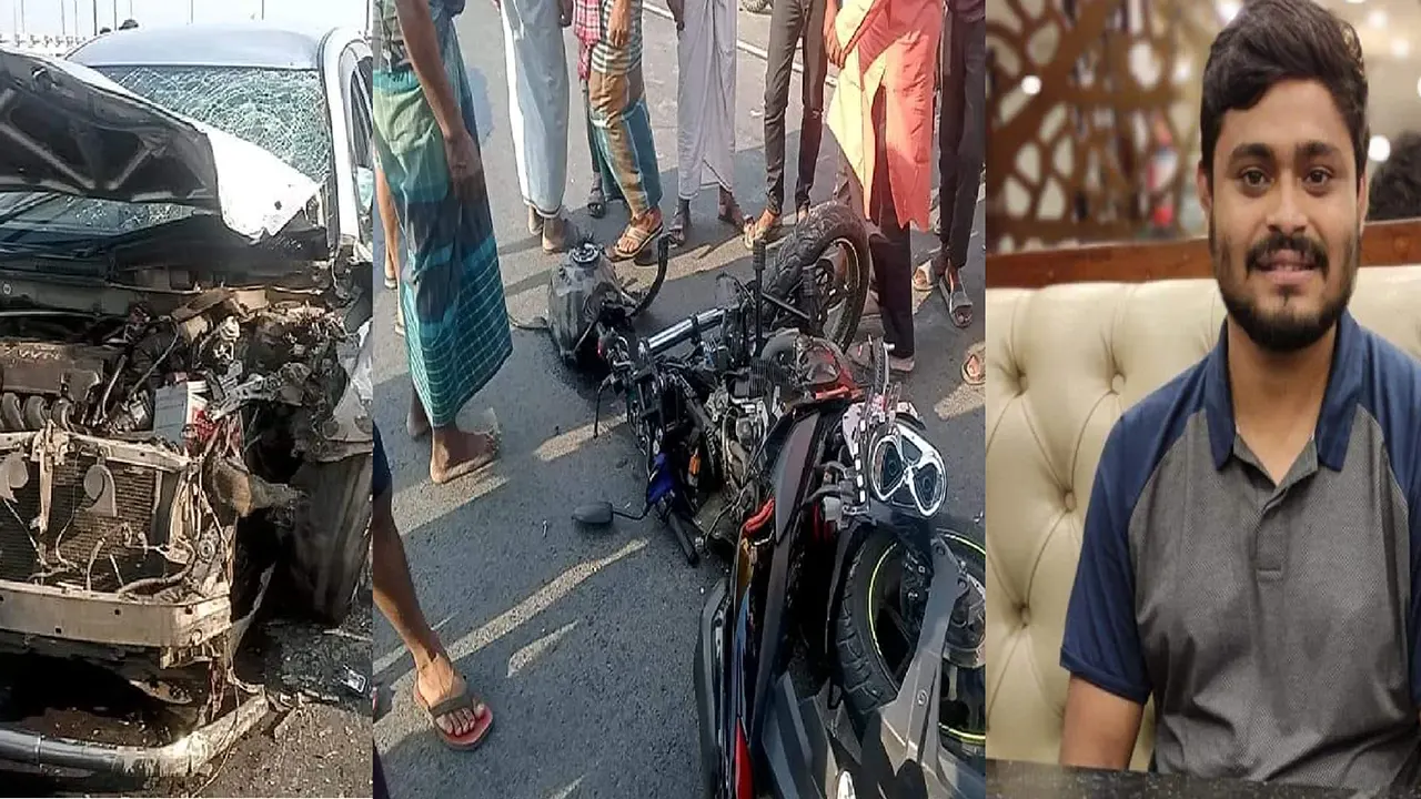সড়ক দুর্ঘটনায় নিহত জহিরুল ইসলাম রিফাত। ছবি : কালবেলা