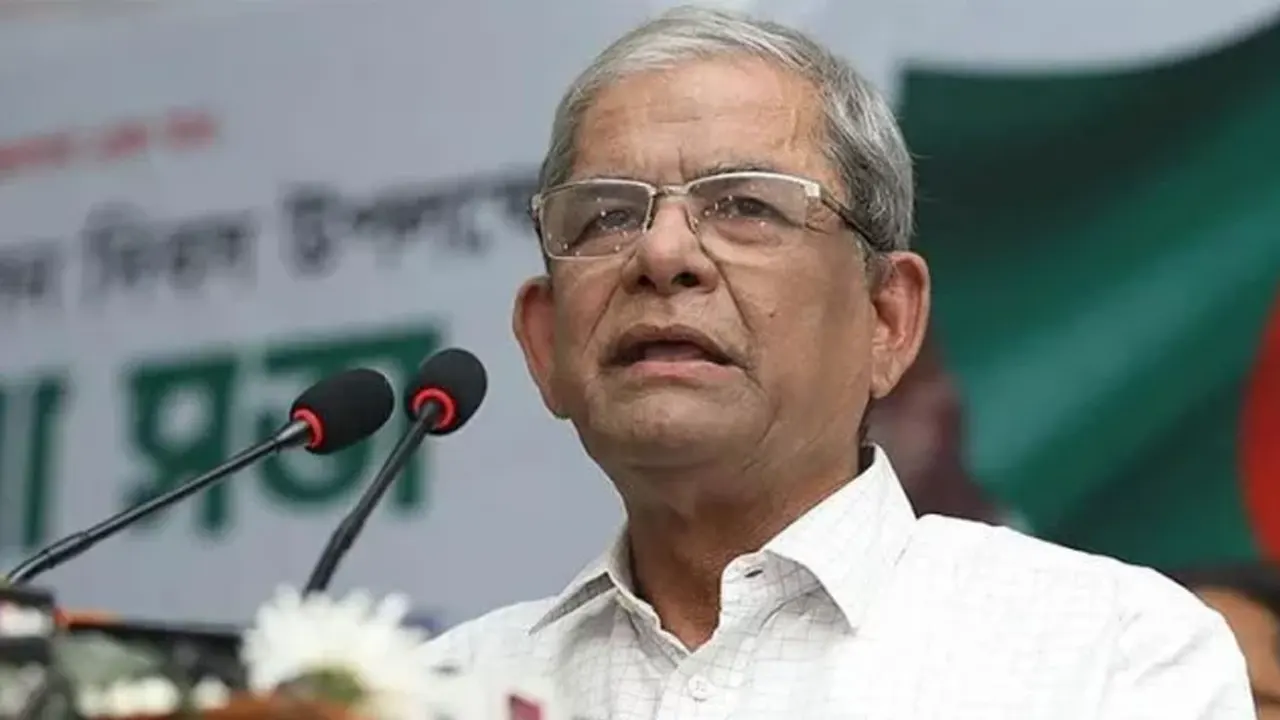 বিএনপির মহাসচিব মির্জা ফখরুল ইসলাম আলমগীর। ছবি : সংগৃহীত