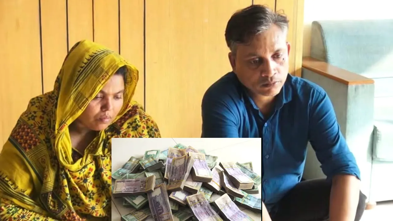 রিতা ও সাঈদ। ছবি : কালবেলা