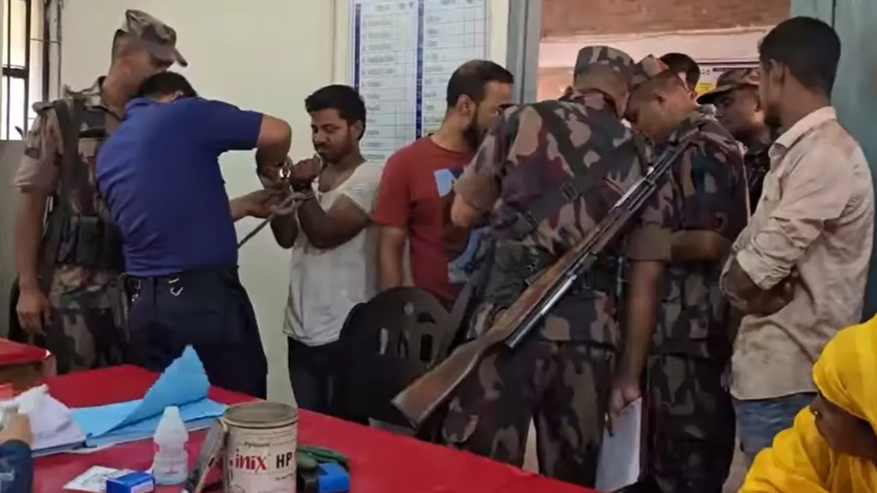 গ্রেপ্তারকৃত লিটন হোসেন। ছবি : কালবেলা
