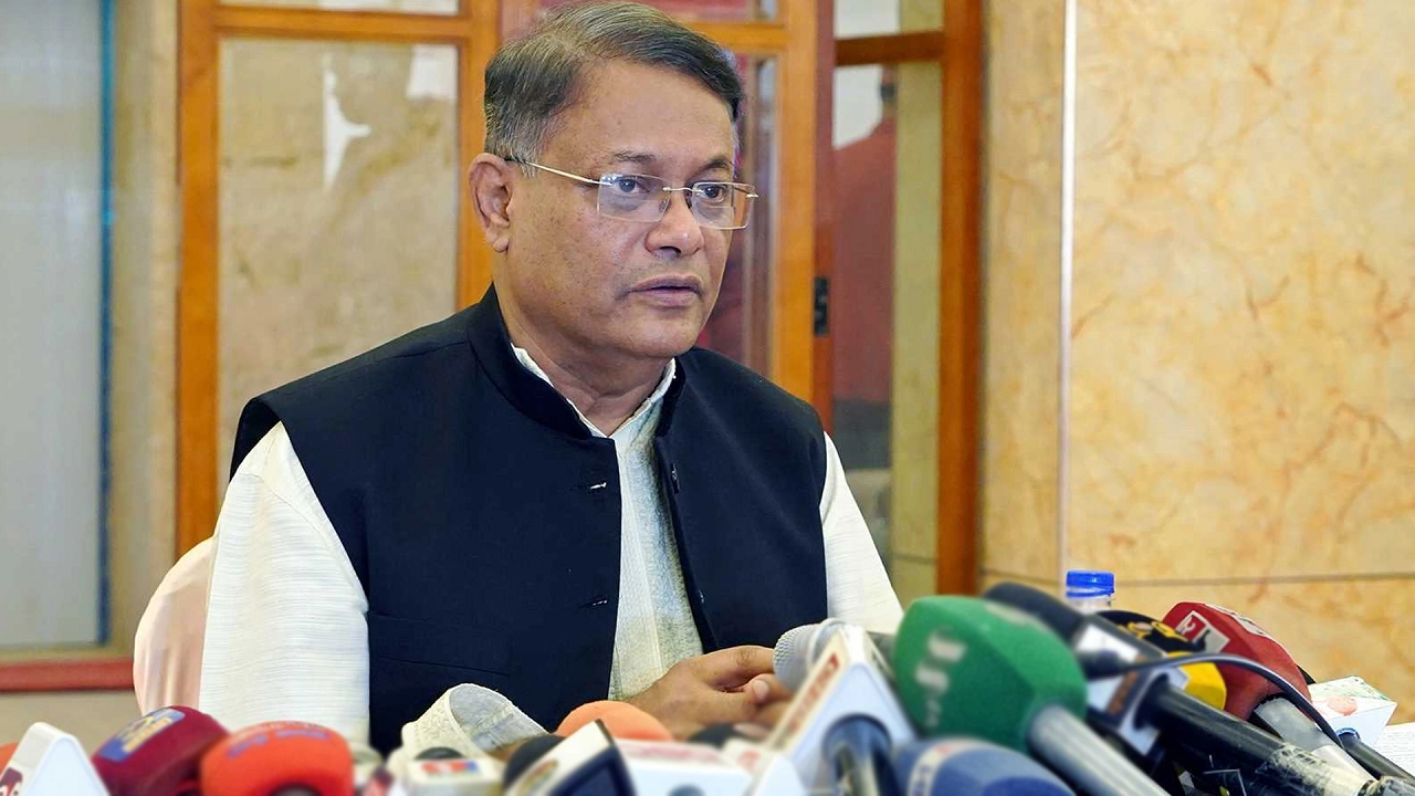 পররাষ্ট্রমন্ত্রী ড. হাছান মাহমুদ। ছবি : সংগৃহীত