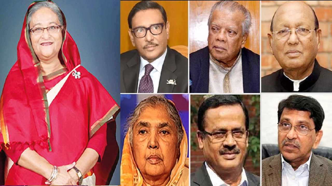 আওয়ামী লীগের কেন্দ্রীয় নেতাদের অনেকেই নিজ এলাকায় ঈদ উদযাপন করছেন। ছবি : সংগৃহীত