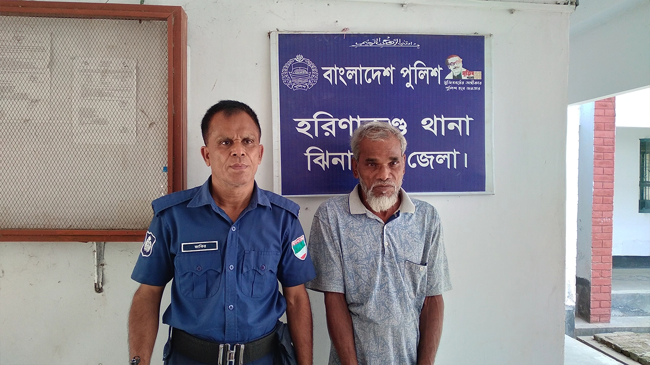 ধর্ষণের অভিযোগে গ্রেপ্তার আতিয়ার রহমান। ছবি : কালবেলা