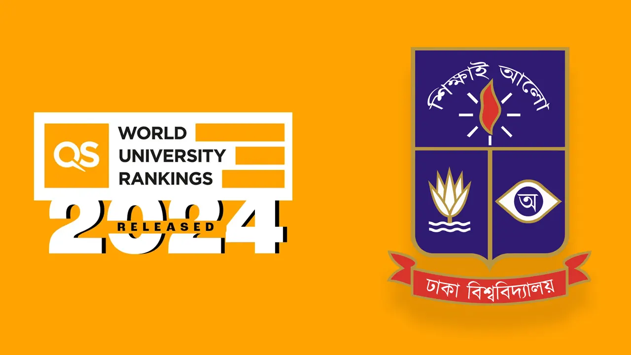 কিউএস র‍্যাংঙ্কিয়ে ঢাকা বিশ্ববিদ্যালয়ের অবস্থান ৫০১ থেকে ৫৫০ এর মধ্যে। ছবি : সংগৃহীত
