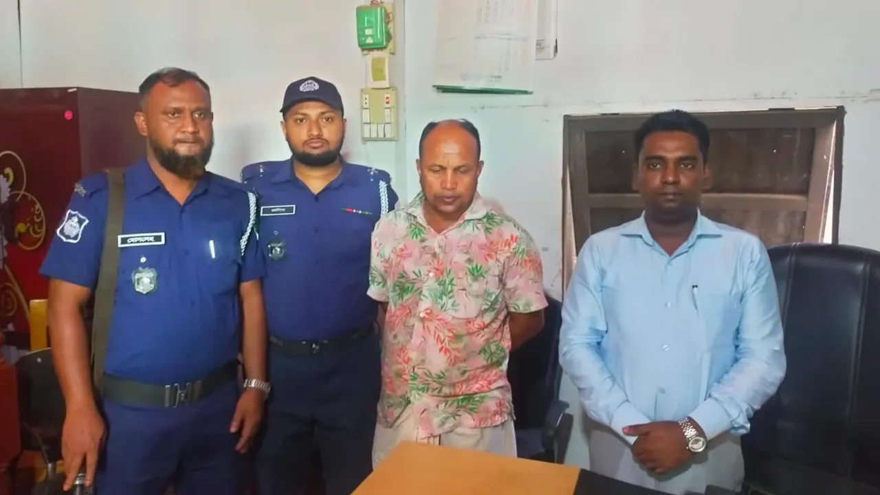 কারাদণ্ডপ্রাপ্ত উজ্জল আহমেদ। ছবি : কালবেলা