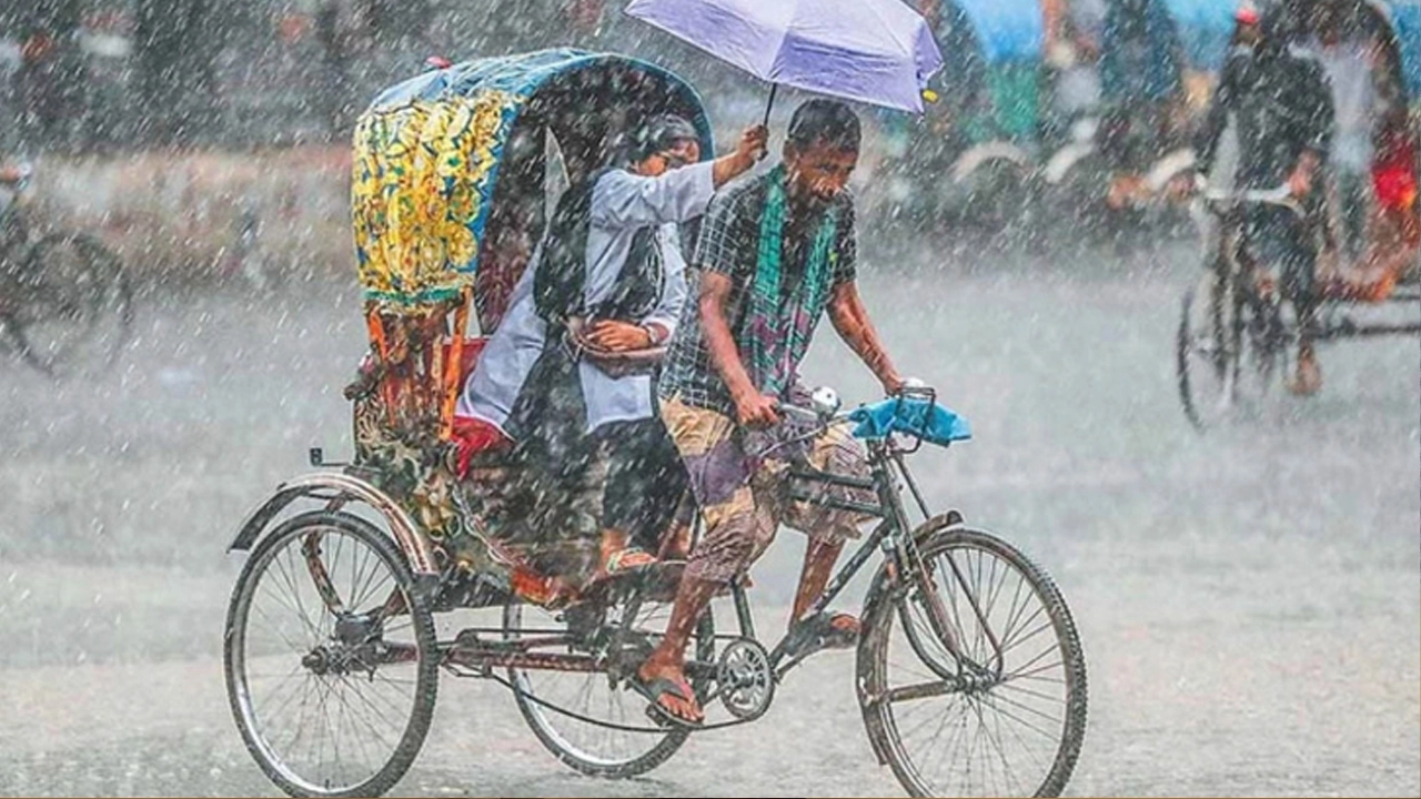 টানা বৃষ্টি হতে পারে দেশের বিভিন্ন স্থানে। ছবি : সংগৃহীত