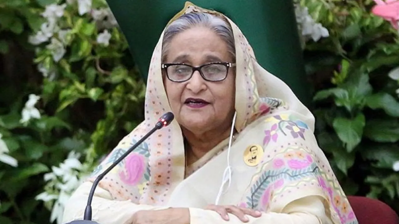 প্রধানমন্ত্রী শেখ হাসিনা। পুরোনো ছবি