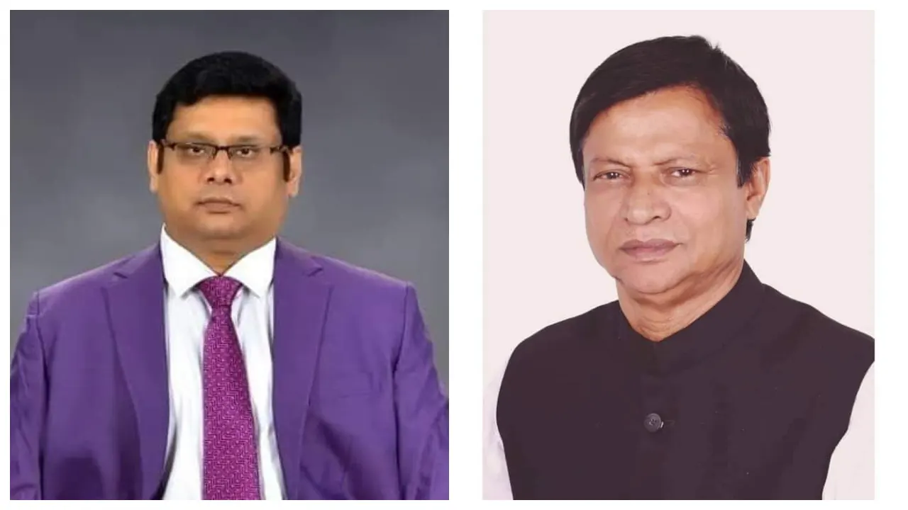 রাকিবুজ্জামান আহমেদ (বাঁয়ে), মাহবুবুজ্জামান আহমেদ (ডানে)। ছবি : কালবেলা