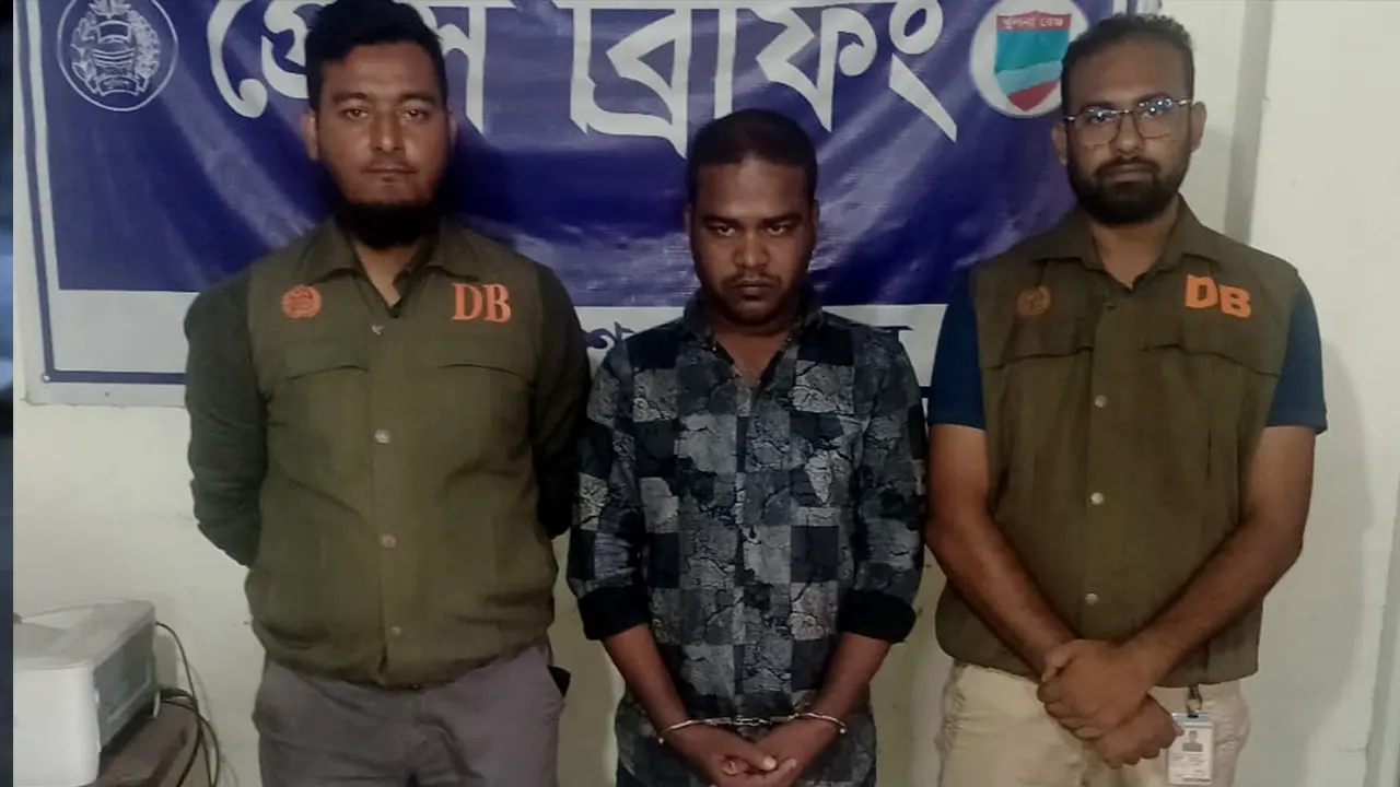 অভিযুক্ত শাহীন হোসেন। ছবি : কালবেলা
