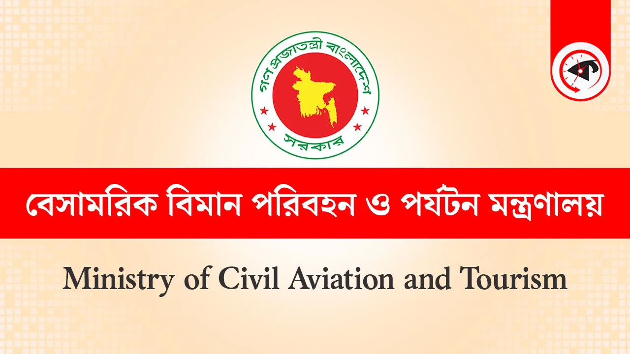 বেসামরিক বিমান পরিবহন ও পর্যটন মন্ত্রণালয়। গ্রাফিক্স : কালবেলা