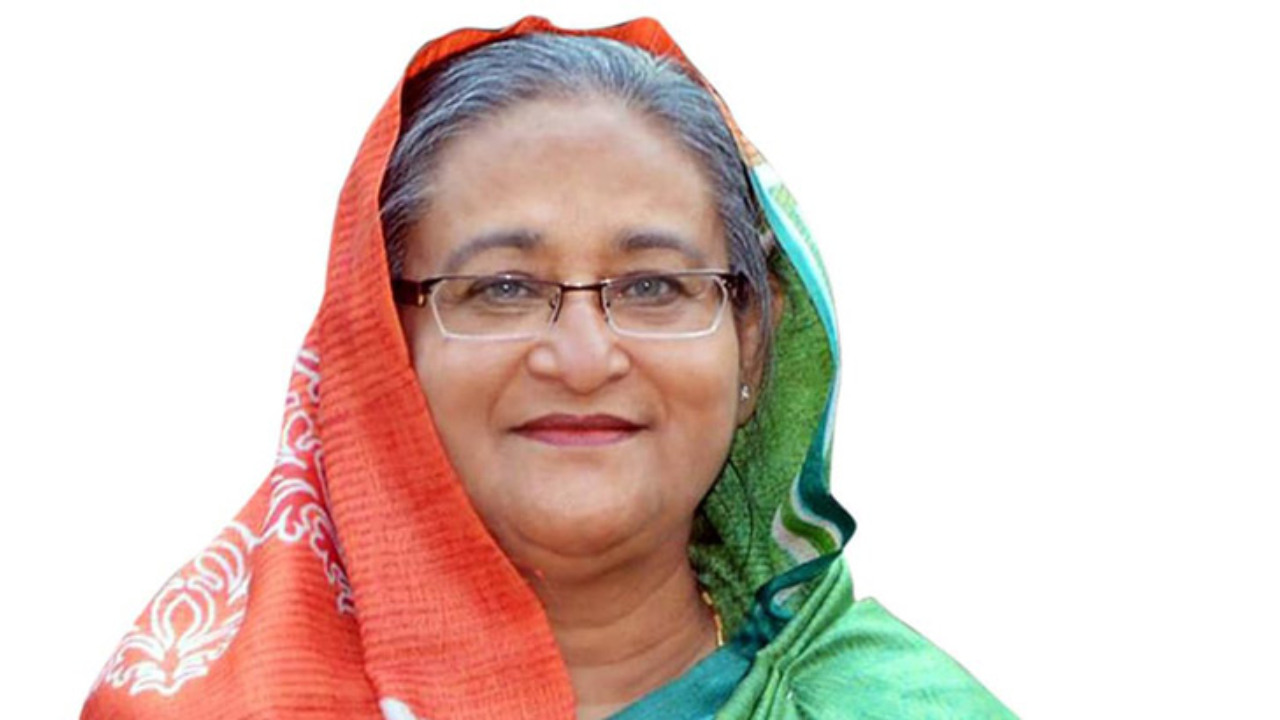 বাংলাদেশের বর্তমান প্রধানমন্ত্রী শেখ হাসিনা। ছবি : সৌজন্য