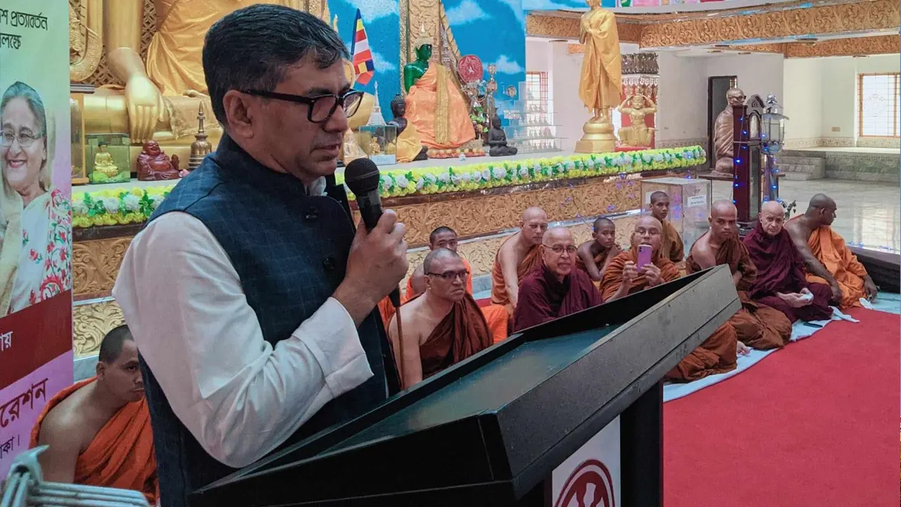 ব্যারিস্টার বিপ্লব বড়ুয়া। ছবি : কালবেলা