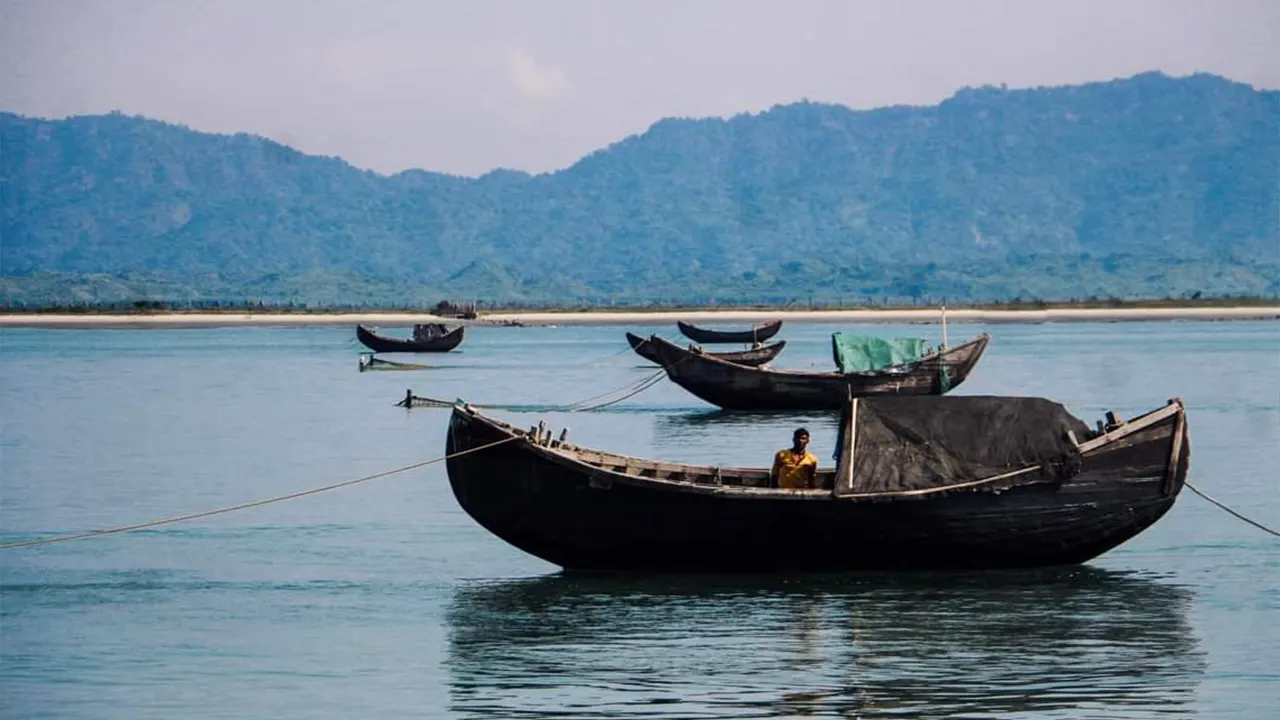 নাফনদে। ছবি : কালবেলা