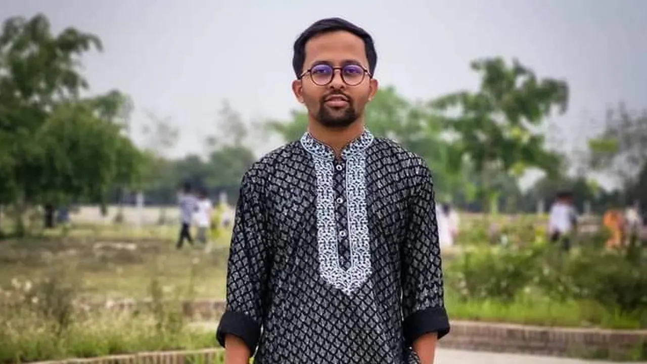 অভিযুক্ত ছাত্রলীগ নেতা রবিউল ইসলাম রবি। ছবি : কালবেলা