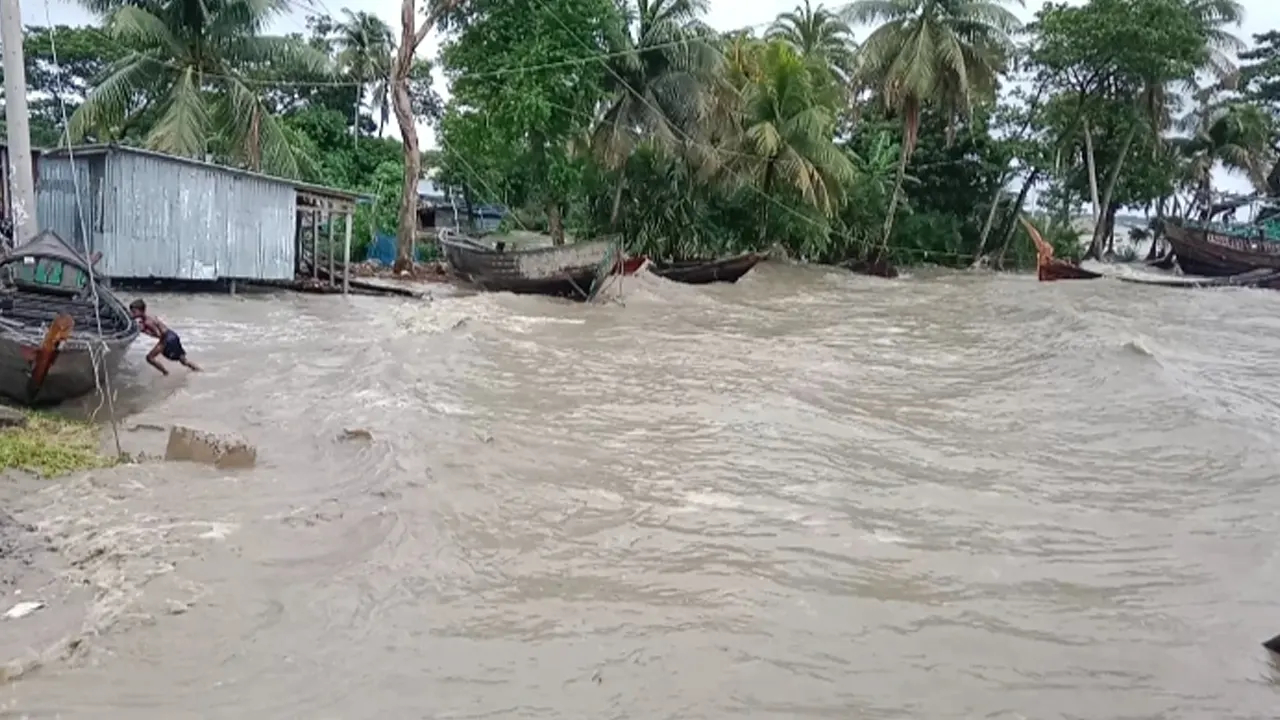 ঘূর্ণিঝড় রিমালে ব্যাপক ক্ষয়ক্ষতির শঙ্কা রয়েছে। ছবি : কালবেলা