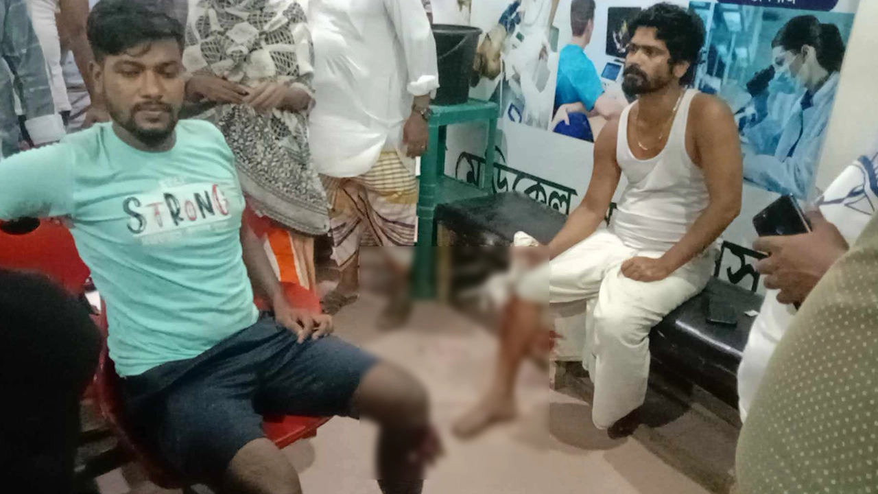নারায়ণগঞ্জের ফতুল্লায় দু’গ্রুপের সংঘর্ষে আহতরা হাসপাতালে। ছবি : কালবেলা