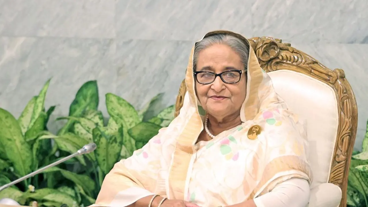 প্রধানমন্ত্রী শেখ হাসিনা। পুরোনো ছবি