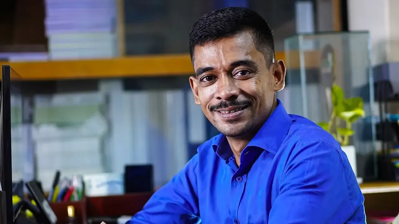 মিল্টন সমাদ্দার। পুরোনো ছবি