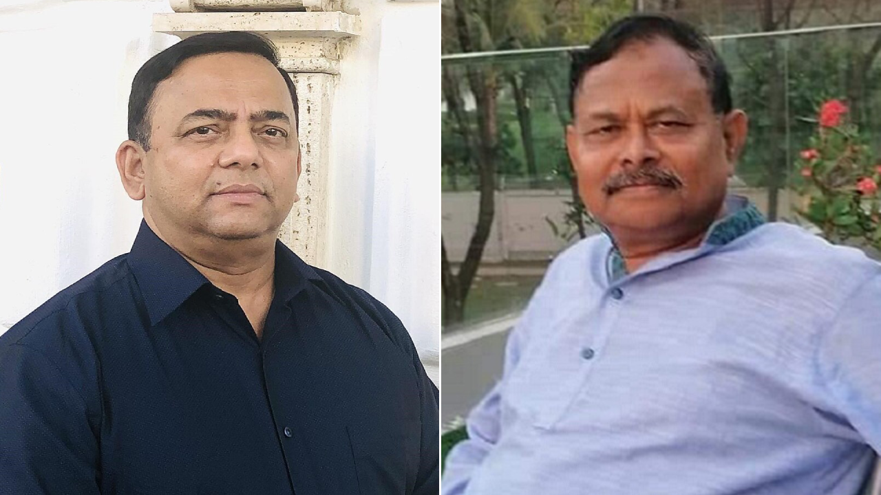 সাবেক সেনাপ্রধান আজিজ আহমেদ ও সাবেক পুলিশপ্রধান বেনজীর আহমেদ। ছবি : কালবেলা