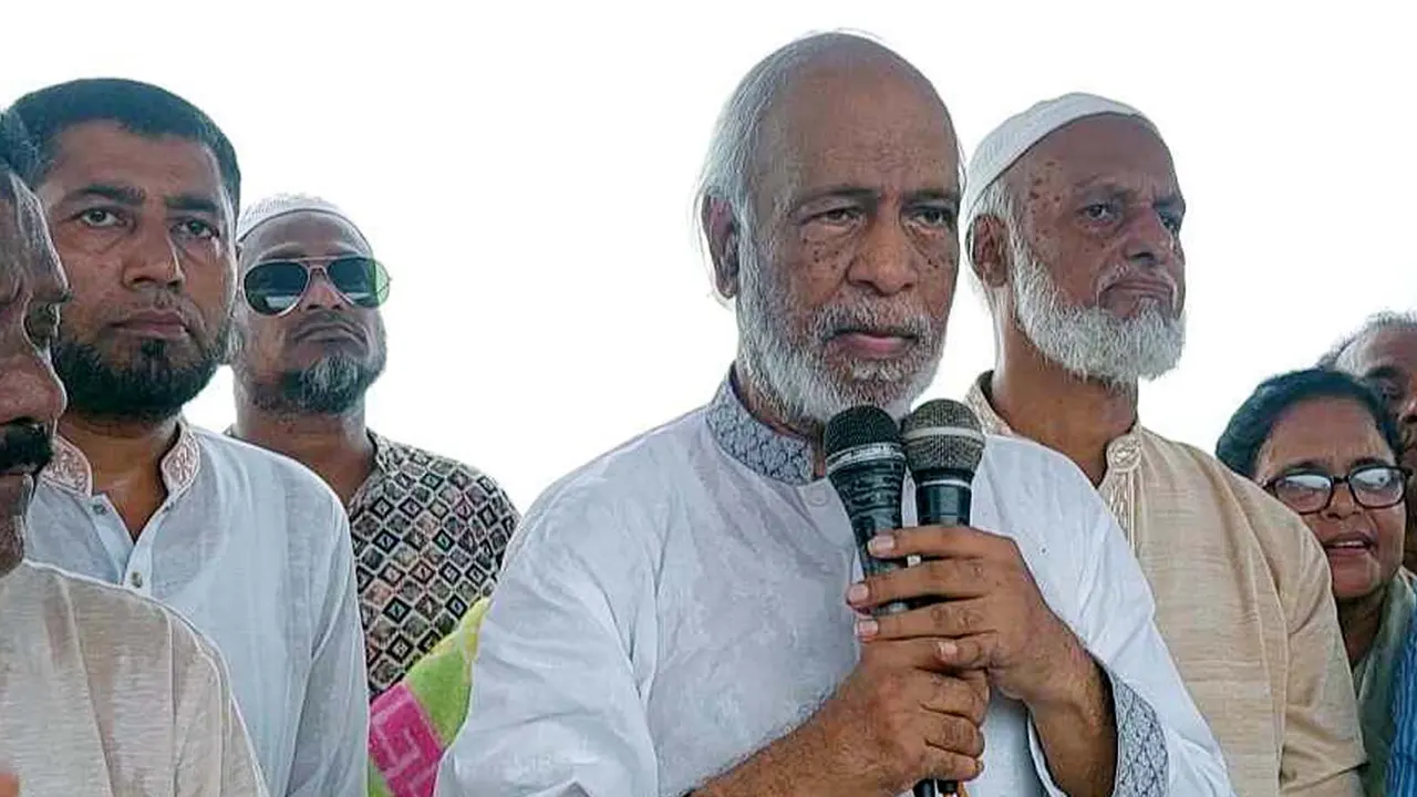 বিএনপির স্থায়ী কমিটির সদস্য ও সাবেক মন্ত্রী ড. আব্দুল মঈন খান। ছবি : কালবেলা