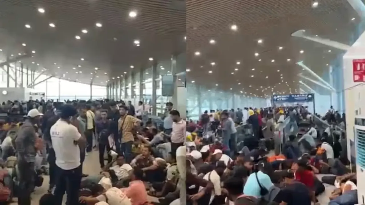 বিদেশ থেকে মালয়েশিয়ায় শ্রমিক আনার পর তাদের বিমানবন্দর থেকে পুনর্বাসন করছে না নিয়োগকারী প্রতিষ্ঠানগুলো। ছবি : সংগৃহীত