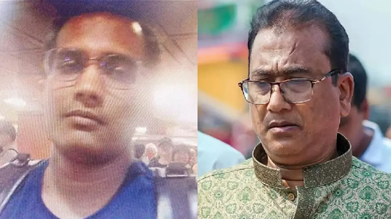 সিয়াম হোসেন ও এমপি আনার। ছবি : সংগৃহীত