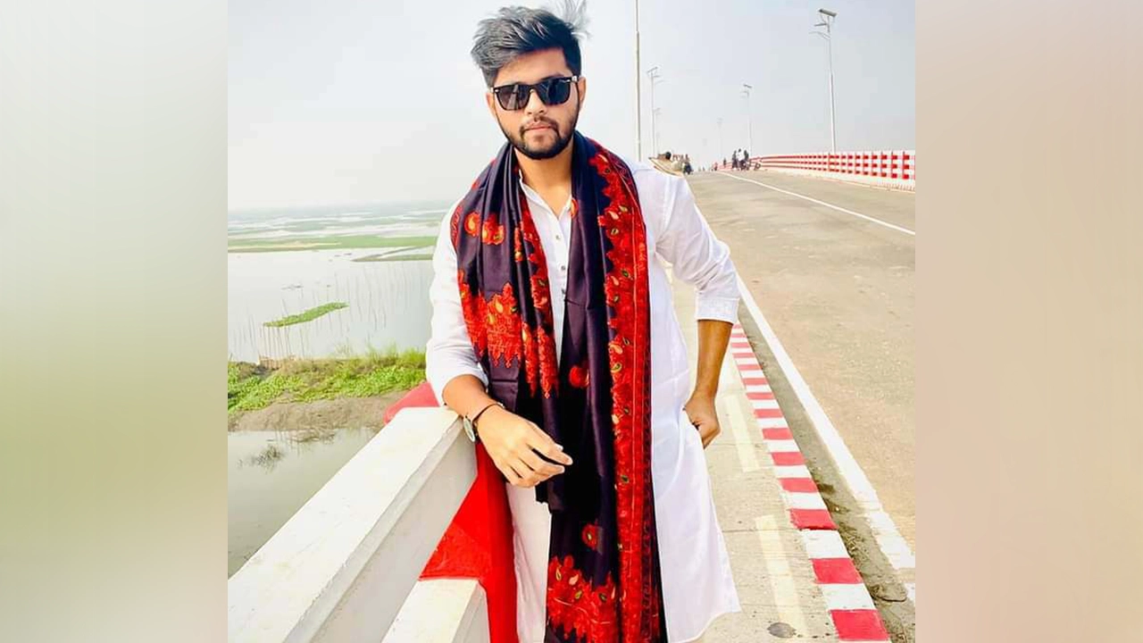 নিহত ছাত্রলীগ কর্মী আয়াশ রহমান এজাজ। ছবি : সংগৃহীত