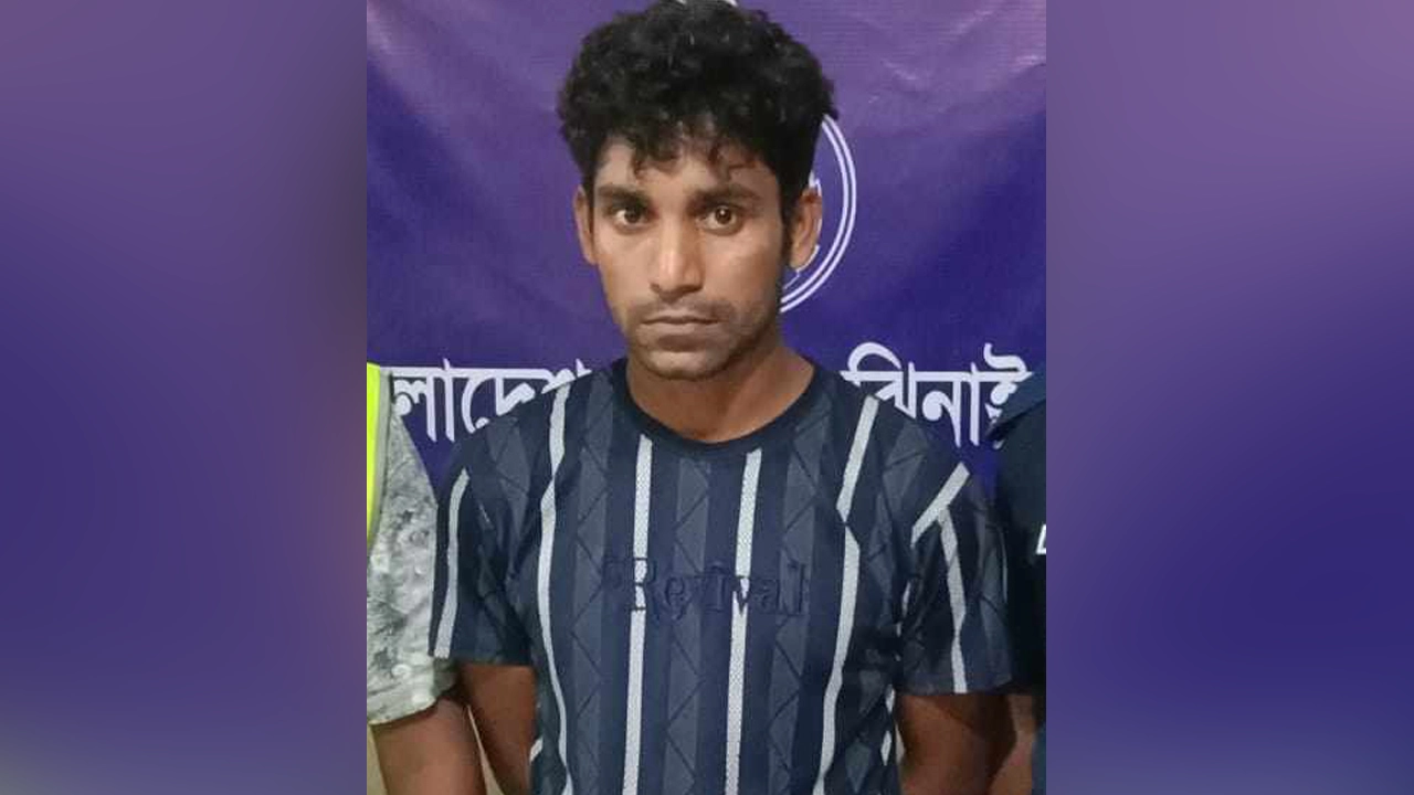 হত্যা মামলার আসামি রাজু। ছবি : সংগৃহীত