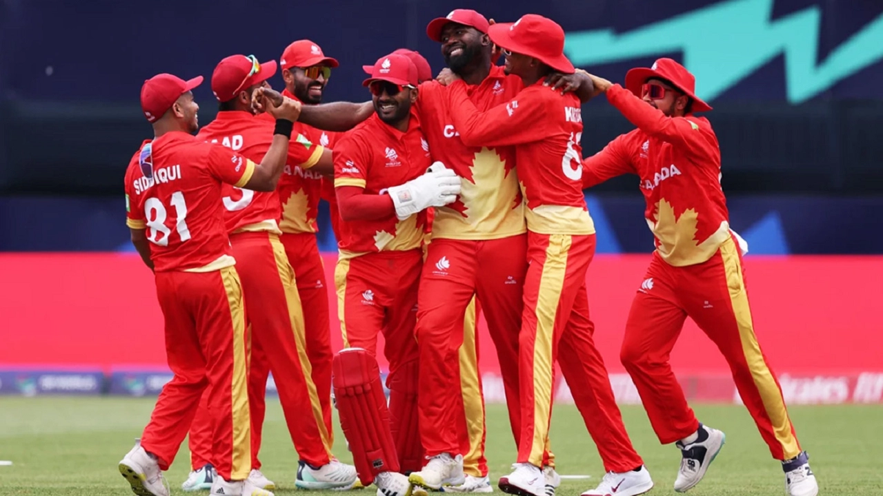 টি-টোয়েন্টি বিশ্বকাপে ঐতিহাসিক জয় পেল কানাডা। ছবি : সংগৃহীত