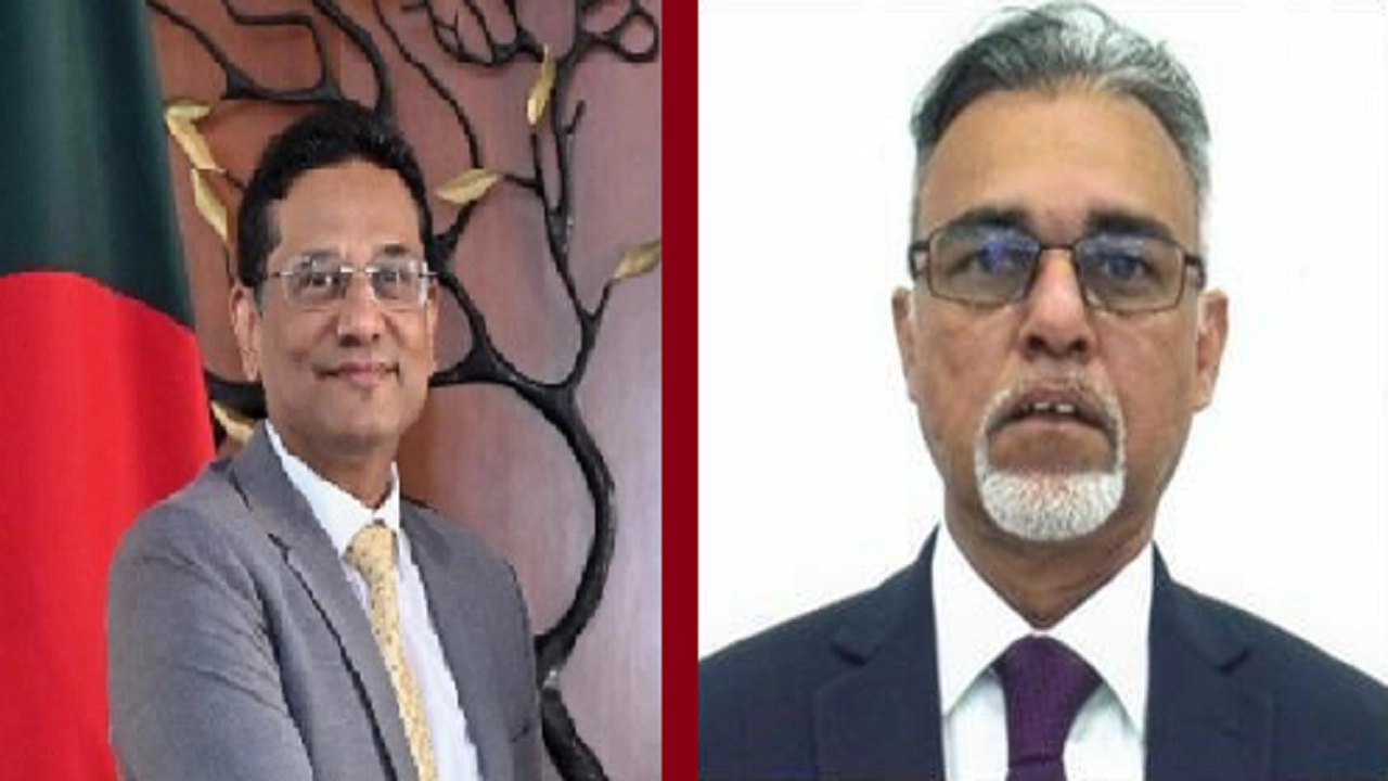 তারেক মুহাম্মদ ও এ টি এম রকিবুল হক। ছবি : সংগৃহীত