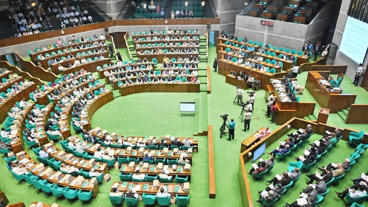 জাতীয় সংসদ অধিবেশন। পুরোনো ছবি