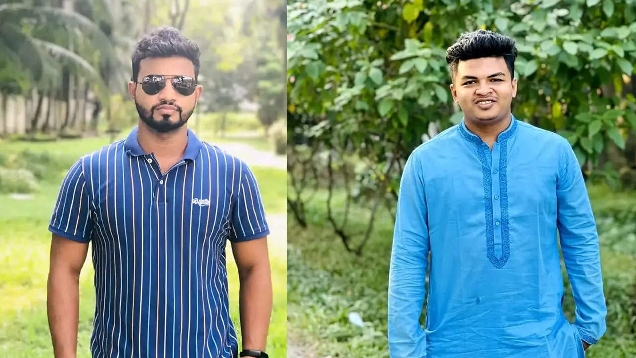 মো. রমজান হোসাইন ও আরাফাত রায়হান। ছবি : কালবেলা