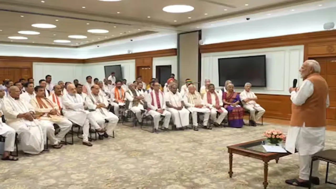 ভারতের মন্ত্রিসভার সদস্যরা। ছবি : সংগৃহীত