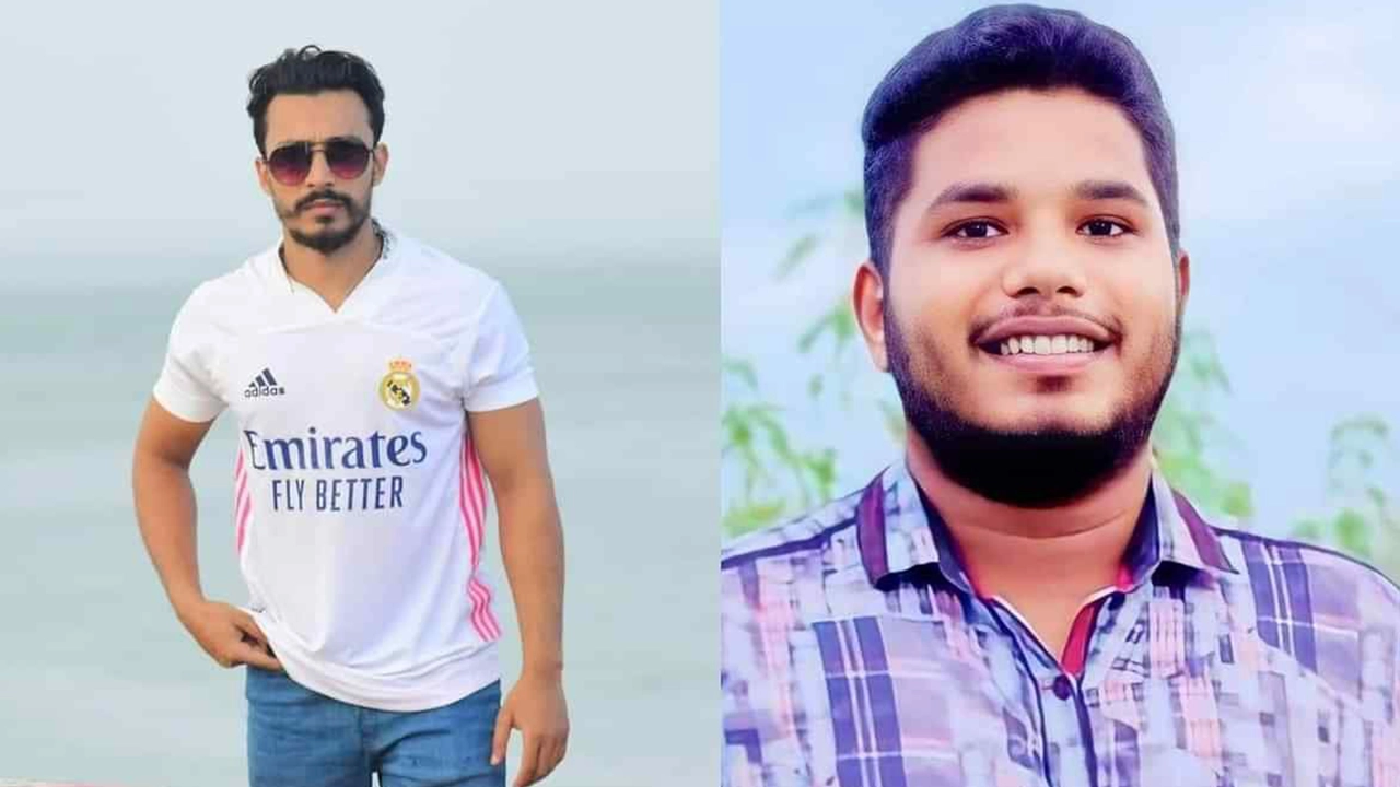 ছাত্রলীগ নেতা সৈয়দ মুর্তজা আলী তমাল (বামে) ও রনি মাহমুদ (ডানে)।