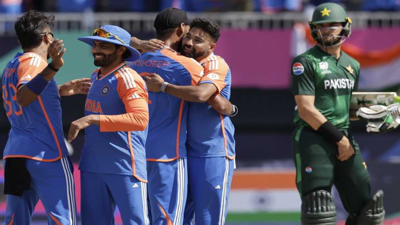 ভারত-পাকিস্তান ম্যাচের দৃশ্য। ছবি : সংগৃহীত