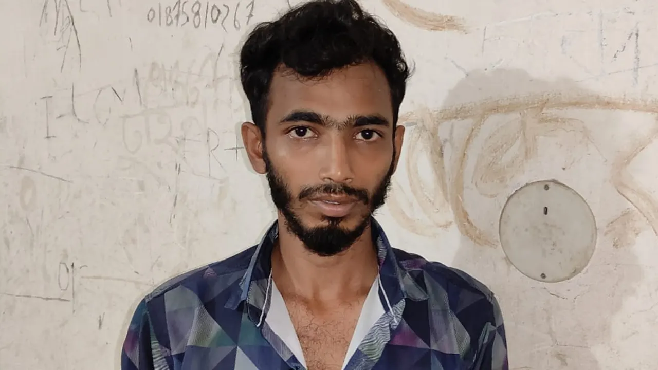 ঘাতক স্বামী আলী আক্কাছ রনি। ছবি : কালবেলা