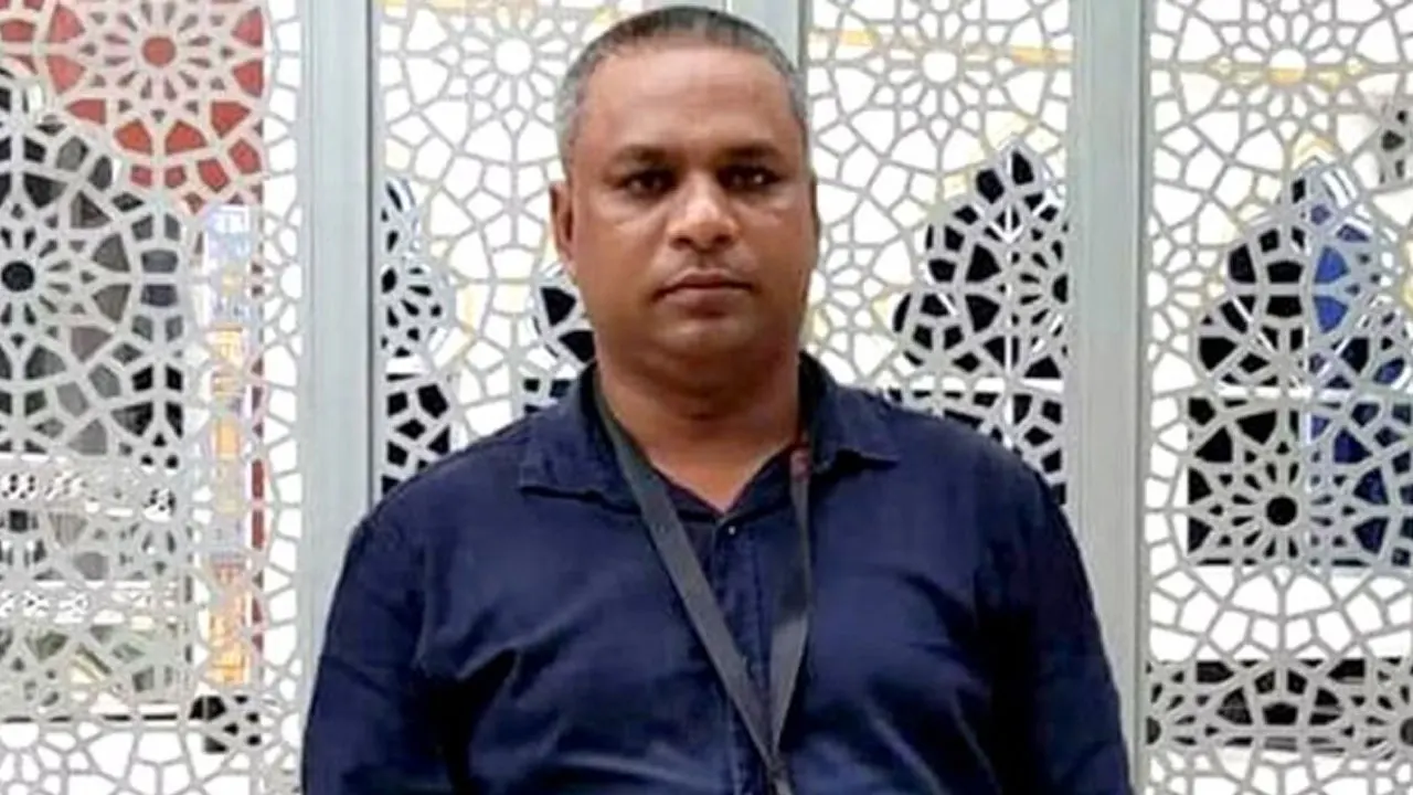 সাংবাদিক গোলাম রব্বানী নাদিম। পুরোনো ছবি