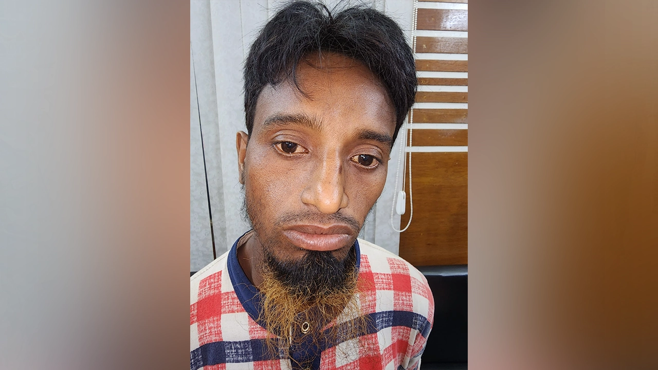 গ্রেপ্তার মাসুদ। ছবি : কালবেলা