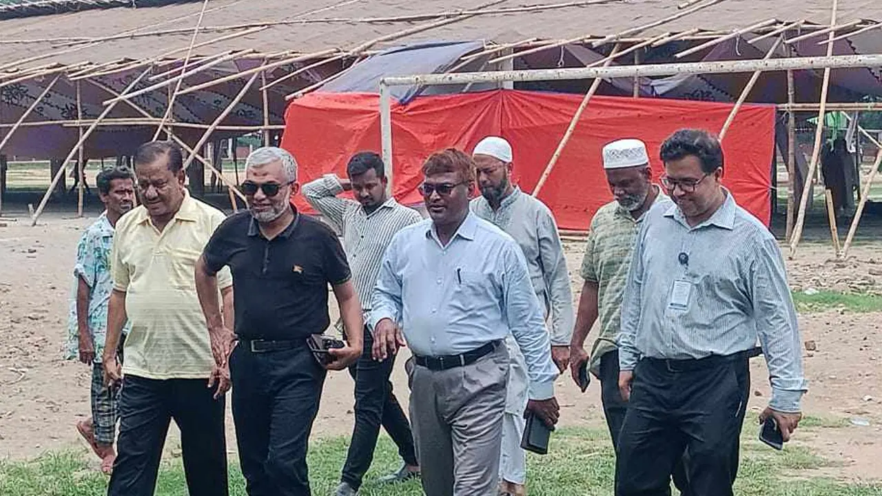 মিরপুরের গোলারটেক মাঠ। ছবি : কালবেলা