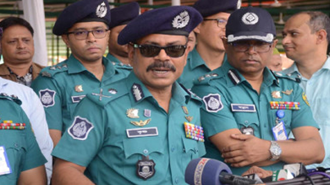 সিএমপি কমিশনার কৃষ্ণ পদ রায়। ছবি : কালবেলা