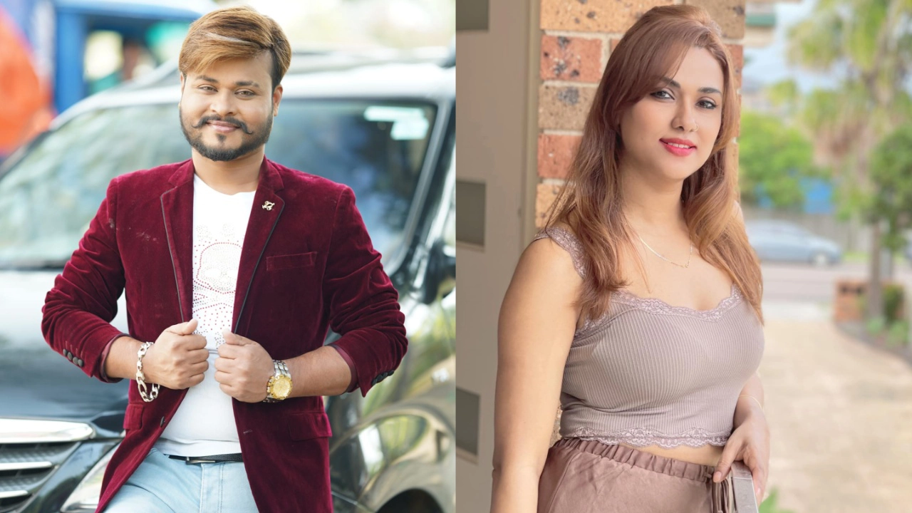 চিত্রনায়ক মুন্না খান ও চিত্রনায়িকা ইয়ামিন হক ববি। ছবি : সংগৃহীত